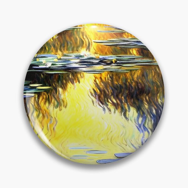 Item preview, Water Lilies: Impression of Reflections & Blossoming Surfaces (23) designed and sold by artdesignsnow.
