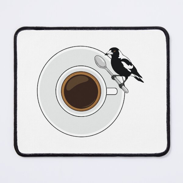 Item preview, Grumpy Magpie Shiny Spoon Espresso Cup designed and sold by ArcApparel2020.