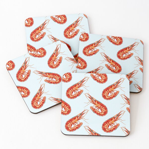 Item preview, Ocean Life Coastal Pattern Collection | Seahorses, Stingrays, Tropical Fish & Shrimp | Nautical Marine Surface Pattern Designs designed and sold by VirtuallyCreativ .