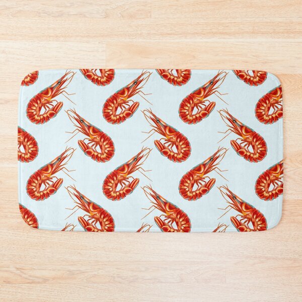 Item preview, Ocean Life Coastal Pattern Collection | Seahorses, Stingrays, Tropical Fish & Shrimp | Nautical Marine Surface Pattern Designs designed and sold by VirtuallyCreativ .