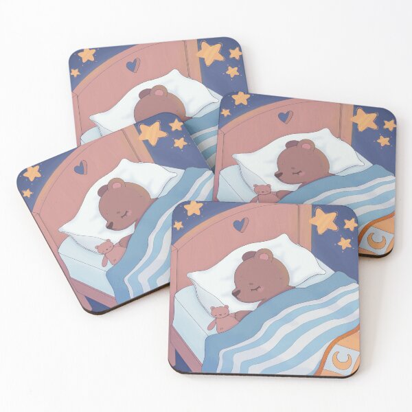 Item preview, Cosy Sleeping Bear designed and sold by EvelynAliciaArt.