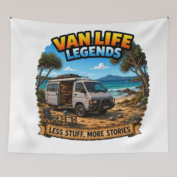 Item preview, Australia’s Ultimate Road Adventures – Van Life Legends designed and sold by Holiday-Hunter.