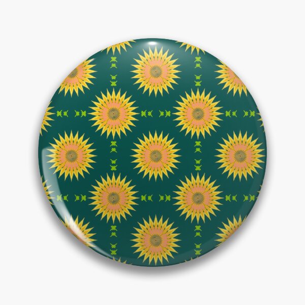 Item preview, Elegant bohemian floral seamless pattern with yellow and orange spiky flowers. designed and sold by AjjimaJKM.