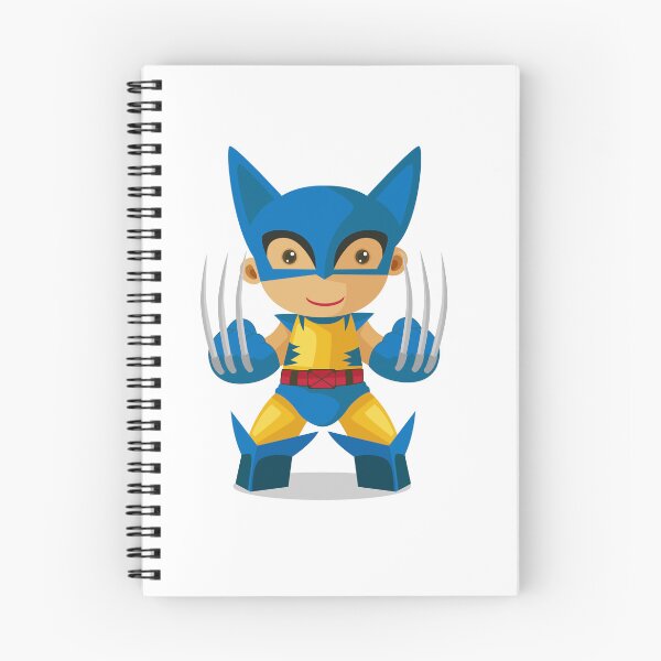 Item preview, Cute Chibi Wolverine Superhero Cartoon Sticker | Adorable Comic Hero Vector Art designed and sold by amareshdas008.
