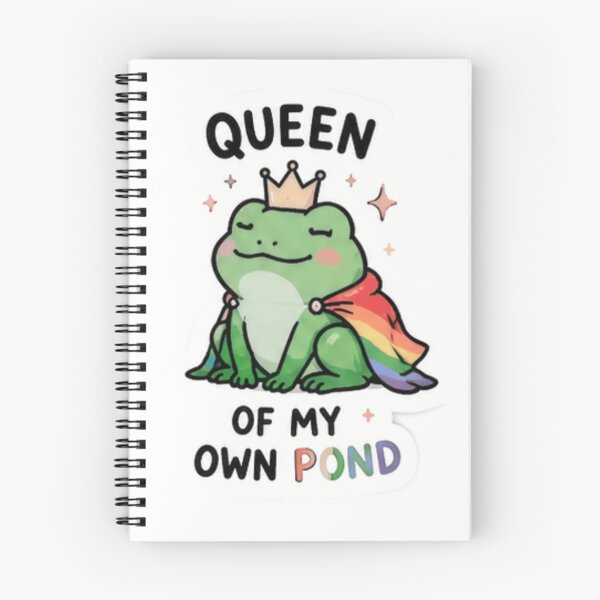 Item preview, Pond-erfully Proud Cute Rainbow Frog Pride designed and sold by Pixanova.