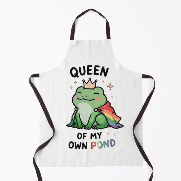 Item preview, Pond-erfully Proud Cute Rainbow Frog Pride designed and sold by Pixanova.