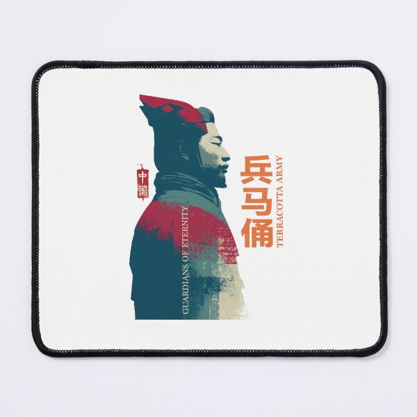 Item preview, Noble Terracotta Warrior Profile Legend Silhouette designed and sold by EdvvinStudios.