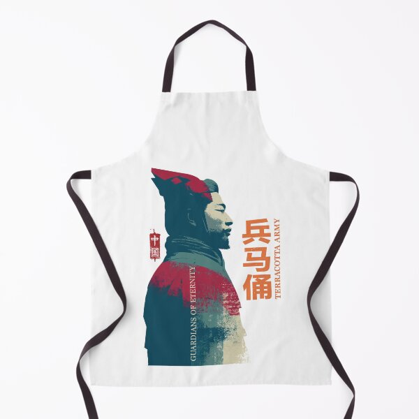 Item preview, Noble Terracotta Warrior Profile Legend Silhouette designed and sold by EdvvinStudios.
