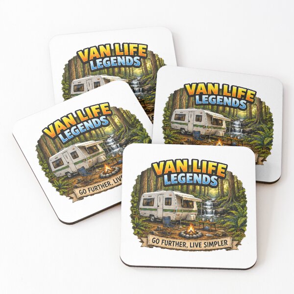 Item preview, Endless Roads and Aussie Adventures – Van Life Legends designed and sold by Holiday-Hunter.