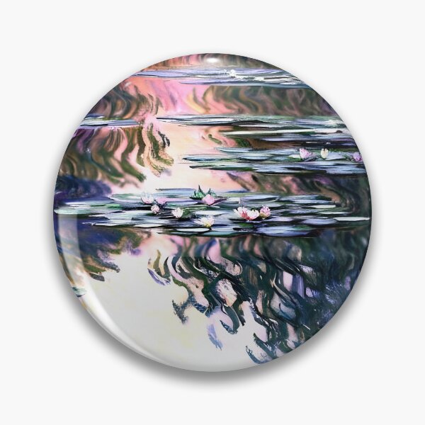 Item preview, Water Lilies: Impression of Reflections & Blossoming Surfaces (24) designed and sold by artdesignsnow.