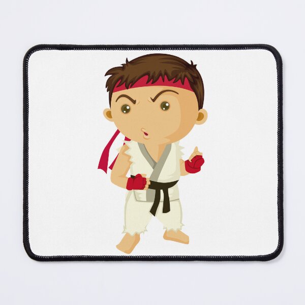 Item preview, Cute Chibi Street Fighter Martial Artist Sticker | Kawaii Fighting Game Character designed and sold by amareshdas008.