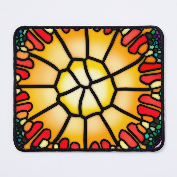Item preview, Stained Glass Diatom  designed and sold by PalaeoBros.