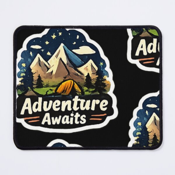 Item preview, Adventure Awaits in Mountain Wilderness designed and sold by _Stickora_.