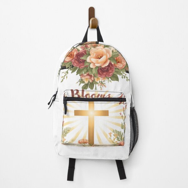 Item preview, Faith Blooms Here: Inspirational Christian Wall Art designed and sold by MaryvonLogg.