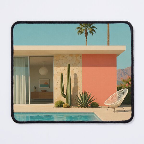 Item preview, Mid Century Poolside Paradise   designed and sold by Jaideep Walia.