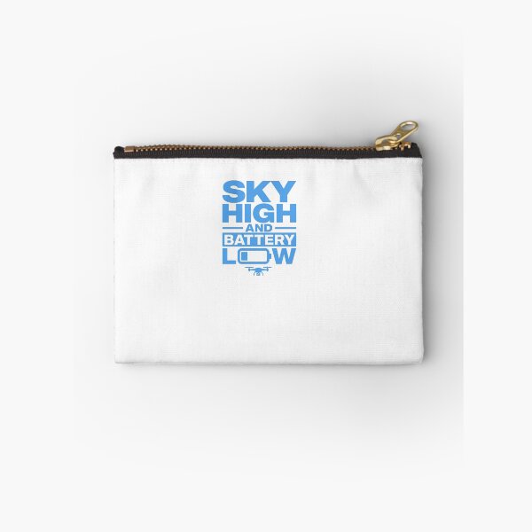 Item preview, Sky High And Battery Low - Funny Drone Pilot designed and sold by BinAlgoPix.