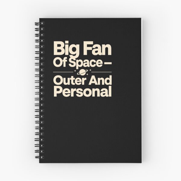 Item preview, Big Fan Of Space - Outer And Personal - Astronomy designed and sold by BinAlgoPix.