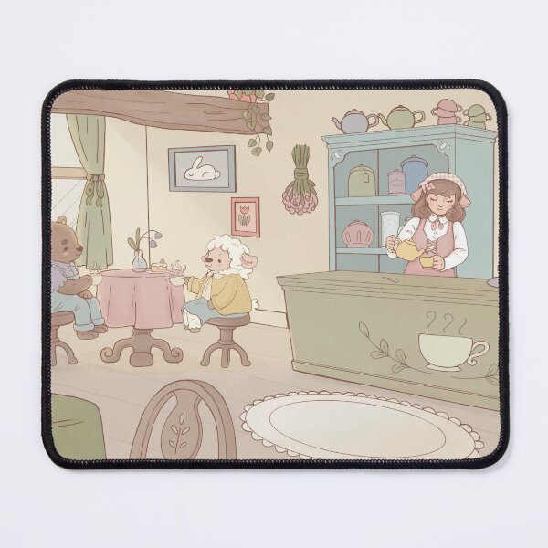 Item preview, A Cup Between Us Art Print designed and sold by EvelynAliciaArt.
