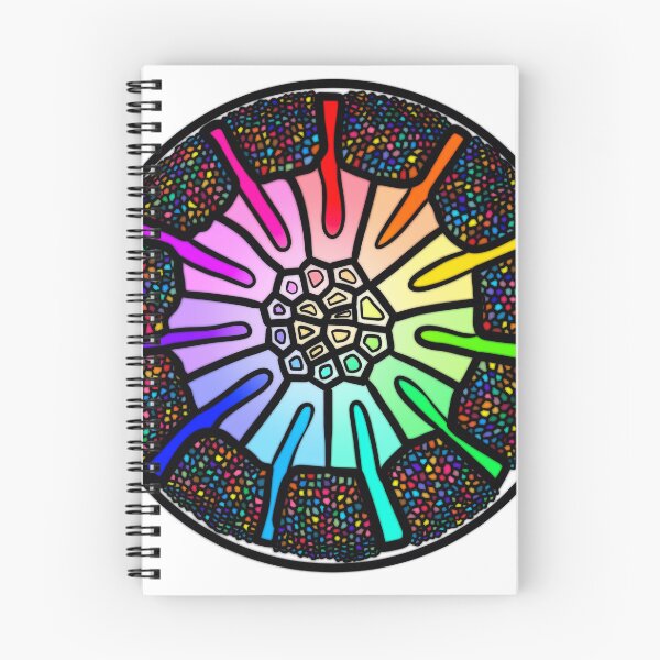 Item preview, Stained Glass Diatom designed and sold by PalaeoBros.