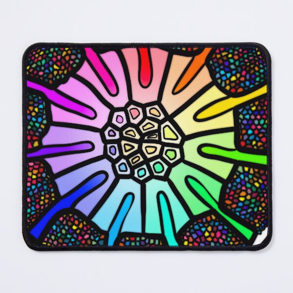 Item preview, Stained Glass Diatom designed and sold by PalaeoBros.