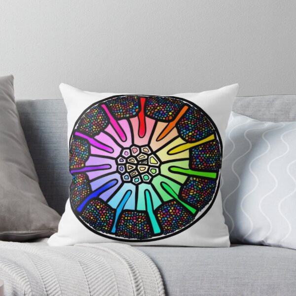 Item preview, Stained Glass Diatom designed and sold by PalaeoBros.