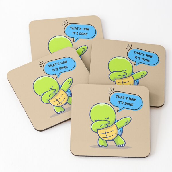 Item preview, Funny Dabbing Turtle Thats How Its Done Meme designed and sold by Alpikycn.