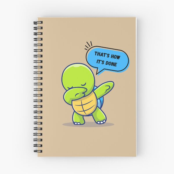 Item preview, Funny Dabbing Turtle Thats How Its Done Meme designed and sold by Alpikycn.