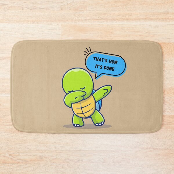 Item preview, Funny Dabbing Turtle Thats How Its Done Meme designed and sold by Alpikycn.