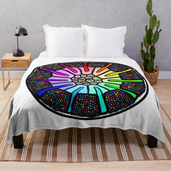 Item preview, Stained Glass Diatom designed and sold by PalaeoBros.
