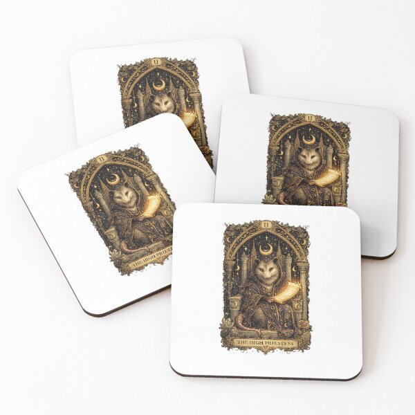 Item preview, The High Priestess — Possum Tarot designed and sold by indroo.