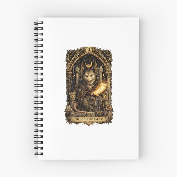 Item preview, La Suma Sacerdotisa — Tarot de la Zarigüeya designed and sold by indroo.