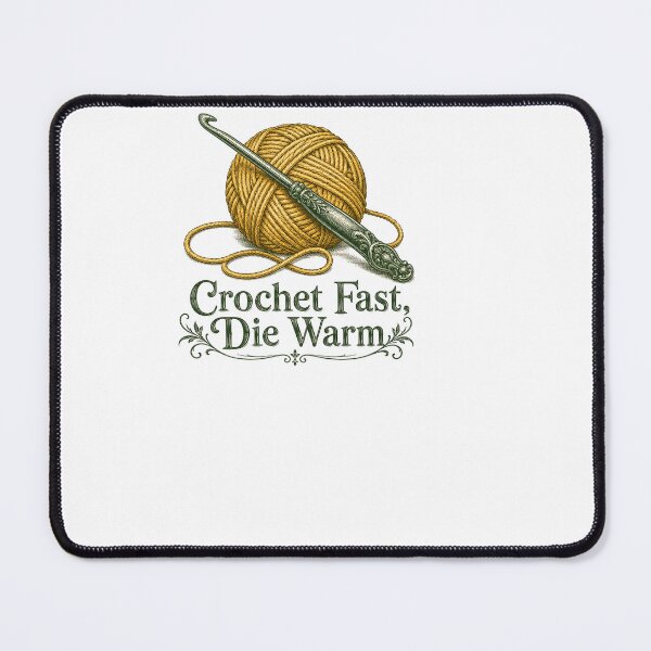 Item preview, Crochet Fast Die Warm - Crochet designed and sold by BinAlgoPix.