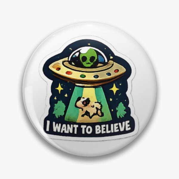 Item preview, Alien UFO Abduction Mystery Sticker designed and sold by _Stickora_.