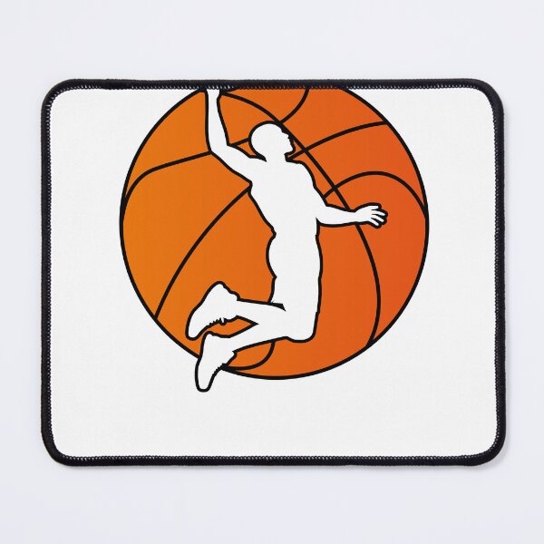 Item preview, Gradient Colors Basketball Slam Dunk Silhouette designed and sold by Redunk.