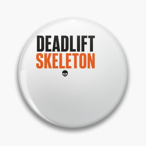 Item preview, Deadlift Skeleton - Powerlifting designed and sold by BinAlgoPix.