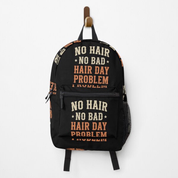 Item preview, No Hair No Bad Hair Day Problem Funny Bald Humor designed and sold by zuczekgti.