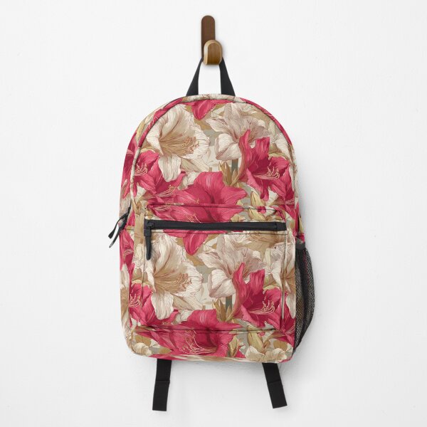 Item preview, Flourishing Amaryllis Print - Birthday Flower Pattern - Baptism Gifts designed and sold by RoyalStarsPatts.