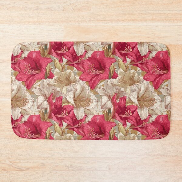 Item preview, Flourishing Amaryllis Print  - Birthday Flower Pattern   - Baptism Gifts designed and sold by RoyalStarsPatts.