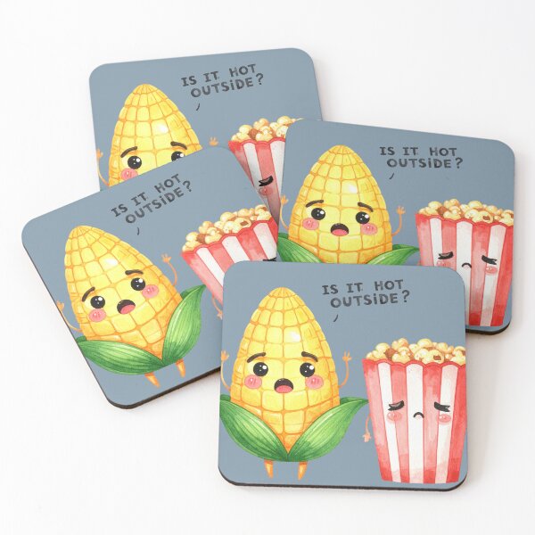 Item preview, Summer, too hot for popcorn designed and sold by LiskoDesign.