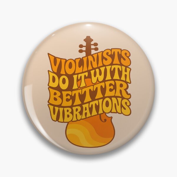 Item preview, Groovy Retro Violin Quote – Music quote  designed and sold by Art-Arcade6.