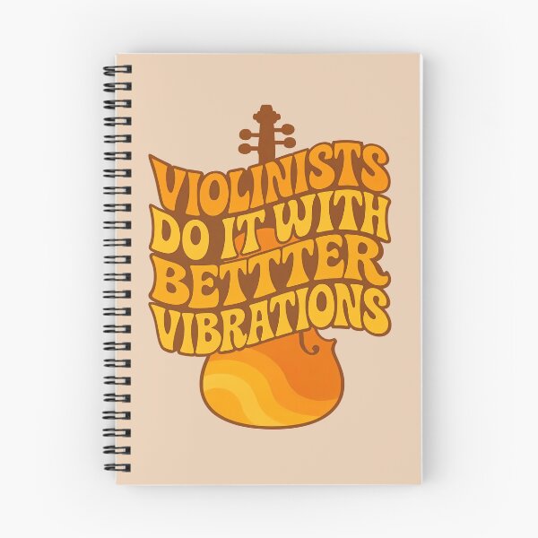 Item preview, Groovy Retro Violin Quote – Music quote  designed and sold by Art-Arcade6.