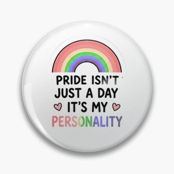 Item preview, My Personality Is Rainbow Cute Pride designed and sold by Pixanova.