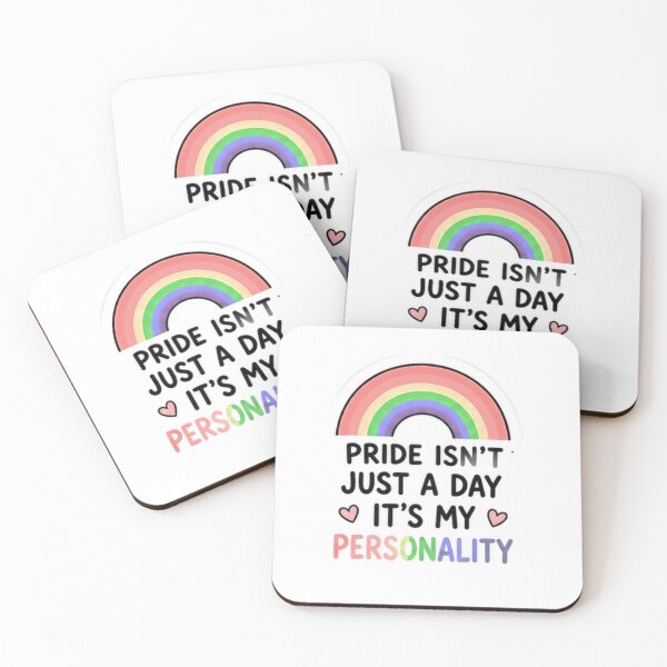 Item preview, My Personality Is Rainbow Cute Pride designed and sold by Pixanova.