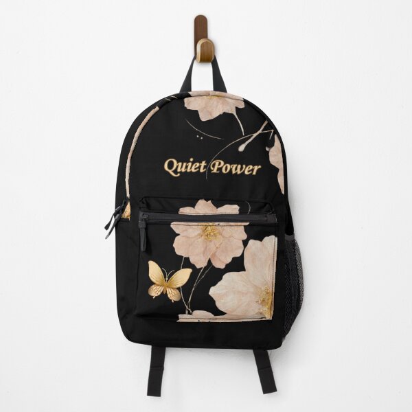 Item preview, Quiet Power Golden Butterflies & Botanical Flowers Aesthetic Gift designed and sold by DreamersDNArt.