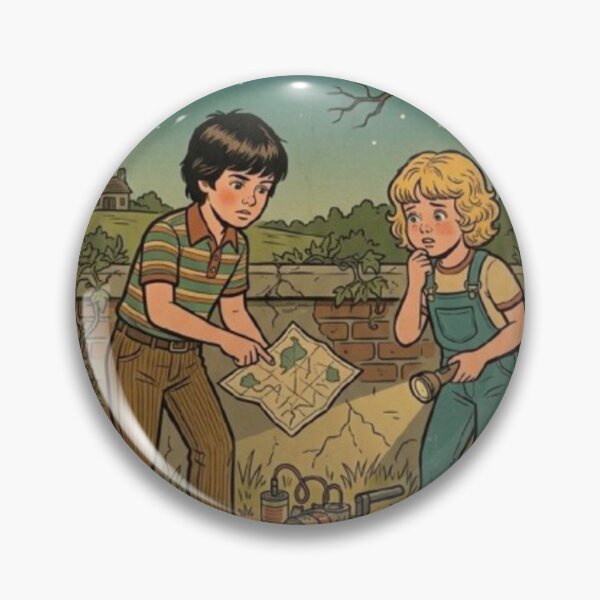Item preview, Vintage Ghost Hunter Kids Retro Comic Book Art designed and sold by Dream Weave Studio.