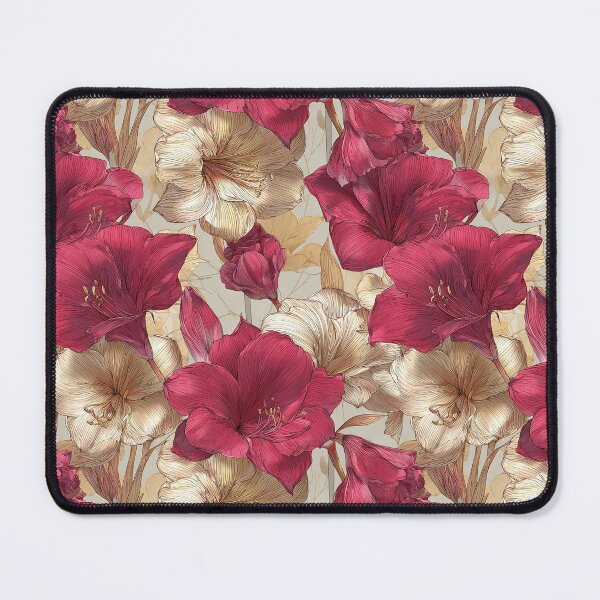 Item preview, Edgy Amaryllis  - Birthday Flower Pattern   - Best Gifts For Men designed and sold by RoyalStarsPatts.