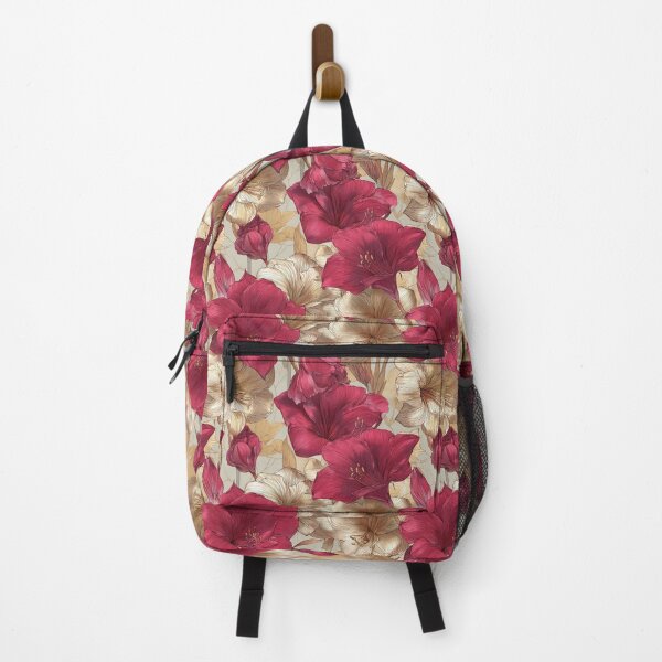 Item preview, Edgy Amaryllis - Birthday Flower Pattern - Best Gifts For Men designed and sold by RoyalStarsPatts.