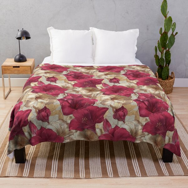 Item preview, Edgy Amaryllis - Birthday Flower Pattern - Best Gifts For Men designed and sold by RoyalStarsPatts.