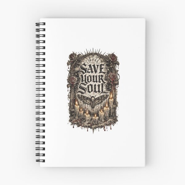 Item preview, Save Your Soul Gothic / Dark — fits graphic tee designed and sold by indroo.