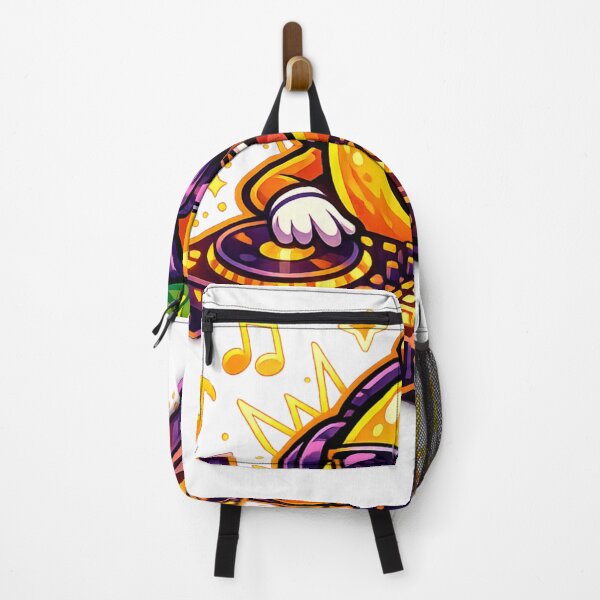 Item preview, DJ Orange Funny Music Party Tropical Fruit DJ Character Design designed and sold by irfanshikh.